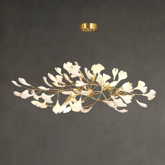 Aurora Ginkgo Leaf Chandelier