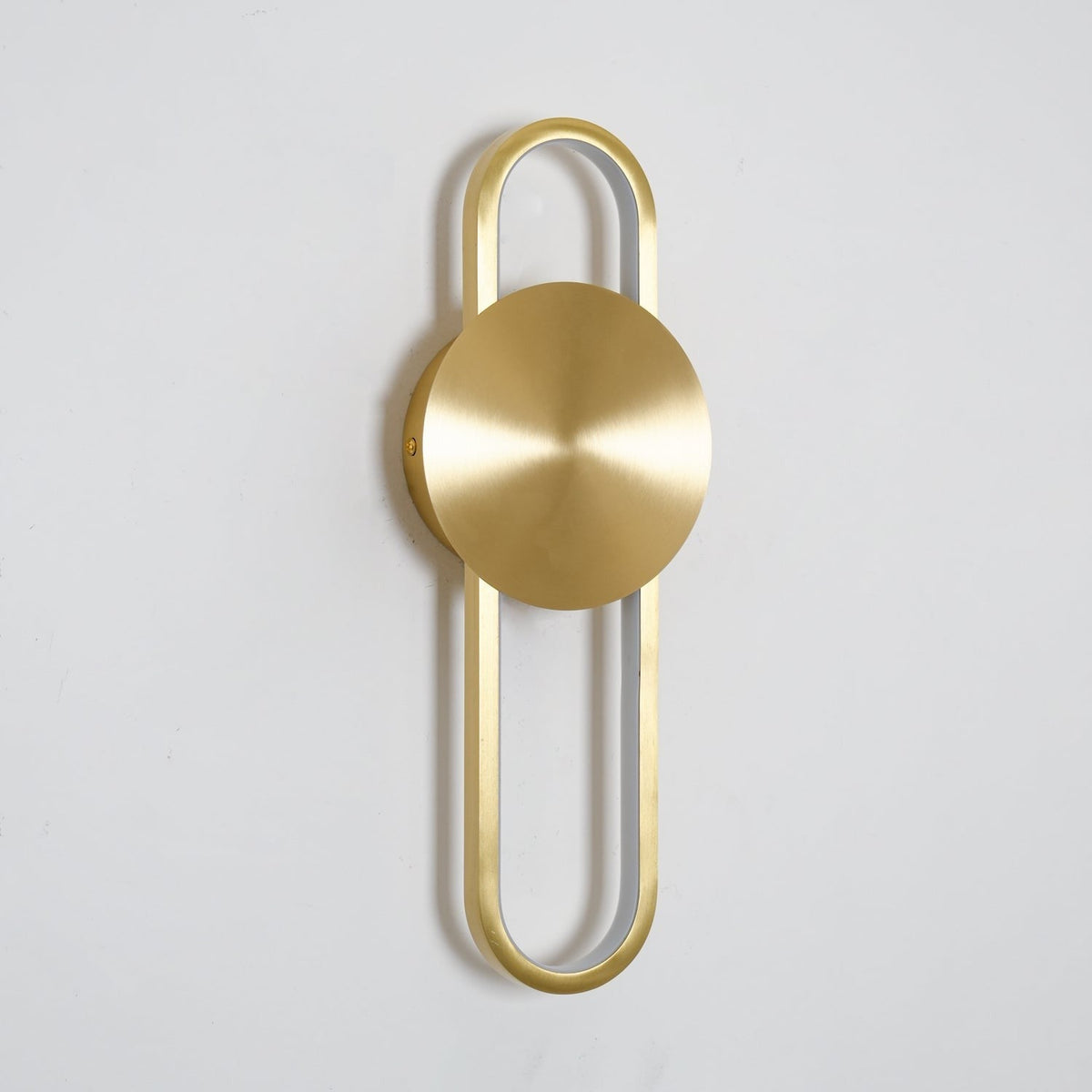 Ellara Brass Arc Wall Light