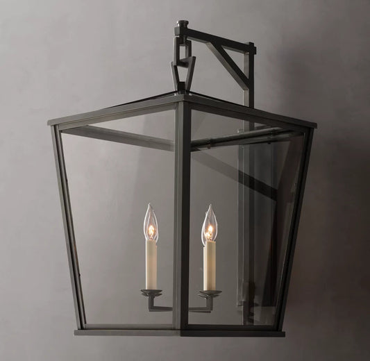 Grand Heritage Openwork Lantern Sconce