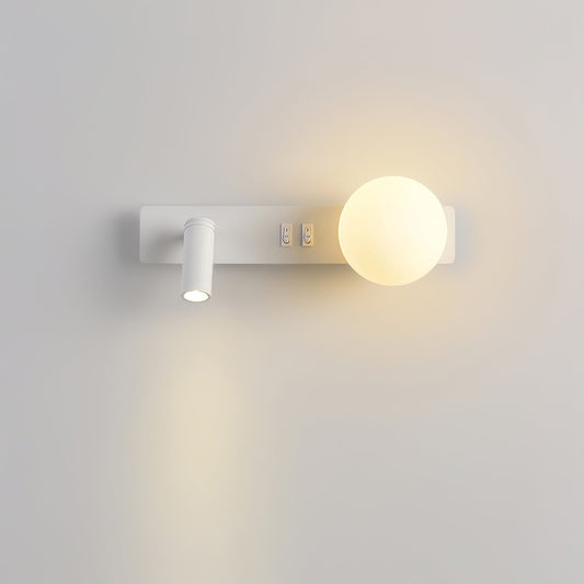 Lunor Sphere Reading Wall Light