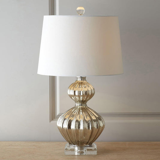 Mercura Glass Accent Table Lamp