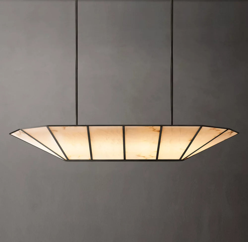 Alabaster Gallery Linear Chandelier