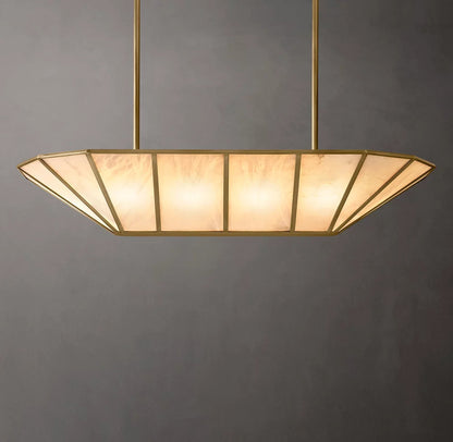 Alabaster Gallery Linear Chandelier