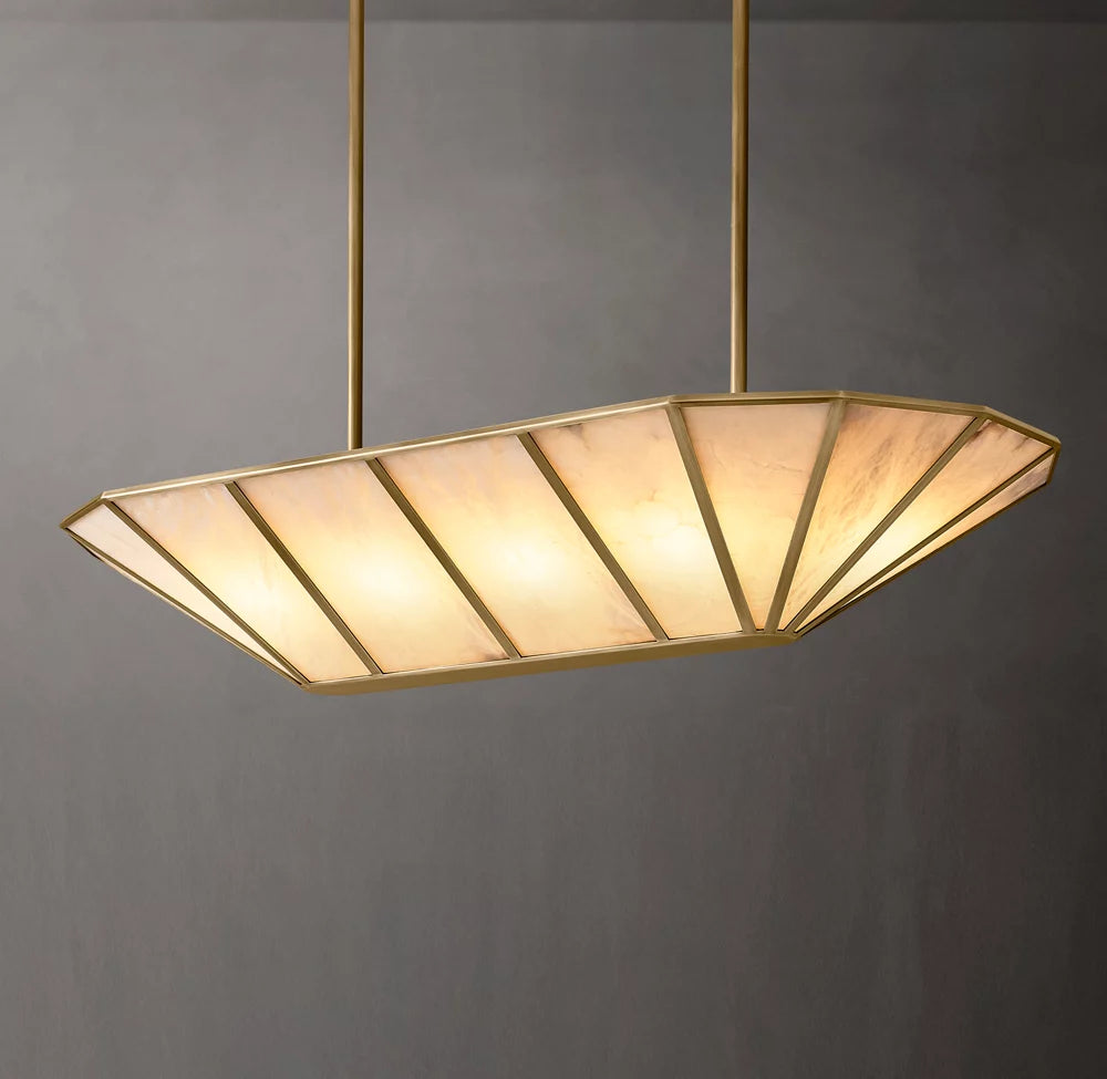 Alabaster Gallery Linear Chandelier