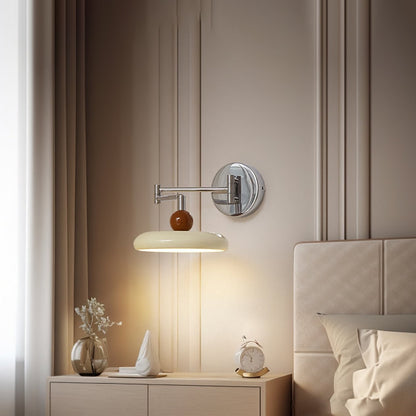 Arc Disc Swing Wall Light