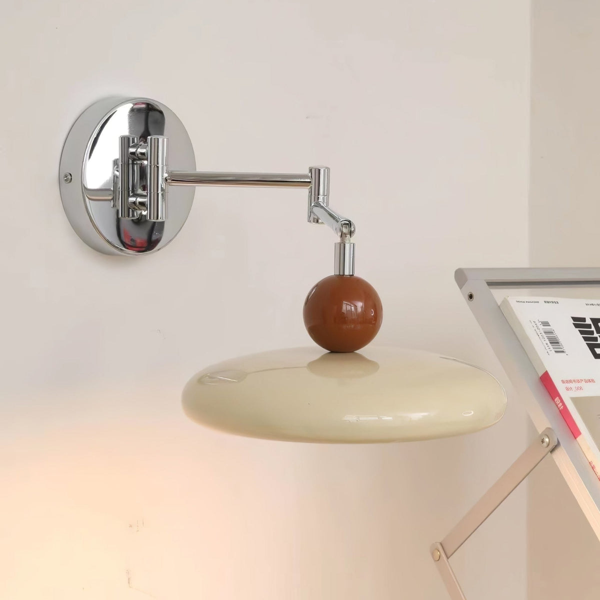 Arc Disc Swing Wall Light