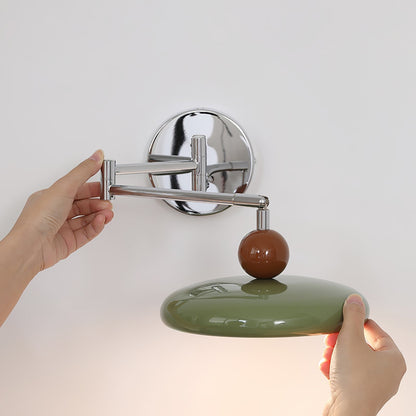 Arc Disc Swing Wall Light