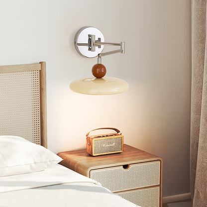 Arc Disc Swing Wall Light
