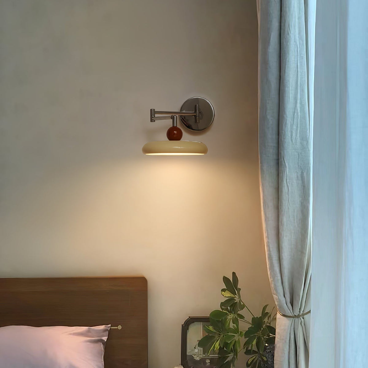 Arc Disc Swing Wall Light