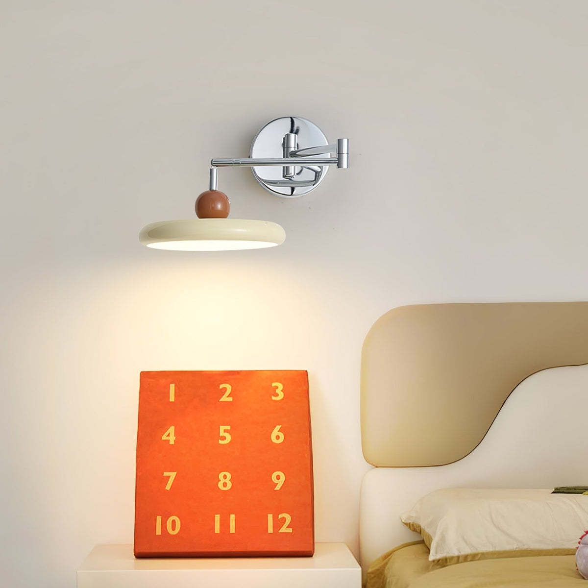 Arc Disc Swing Wall Light