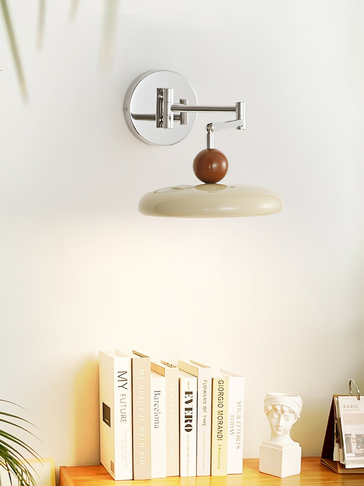 Arc Disc Swing Wall Light