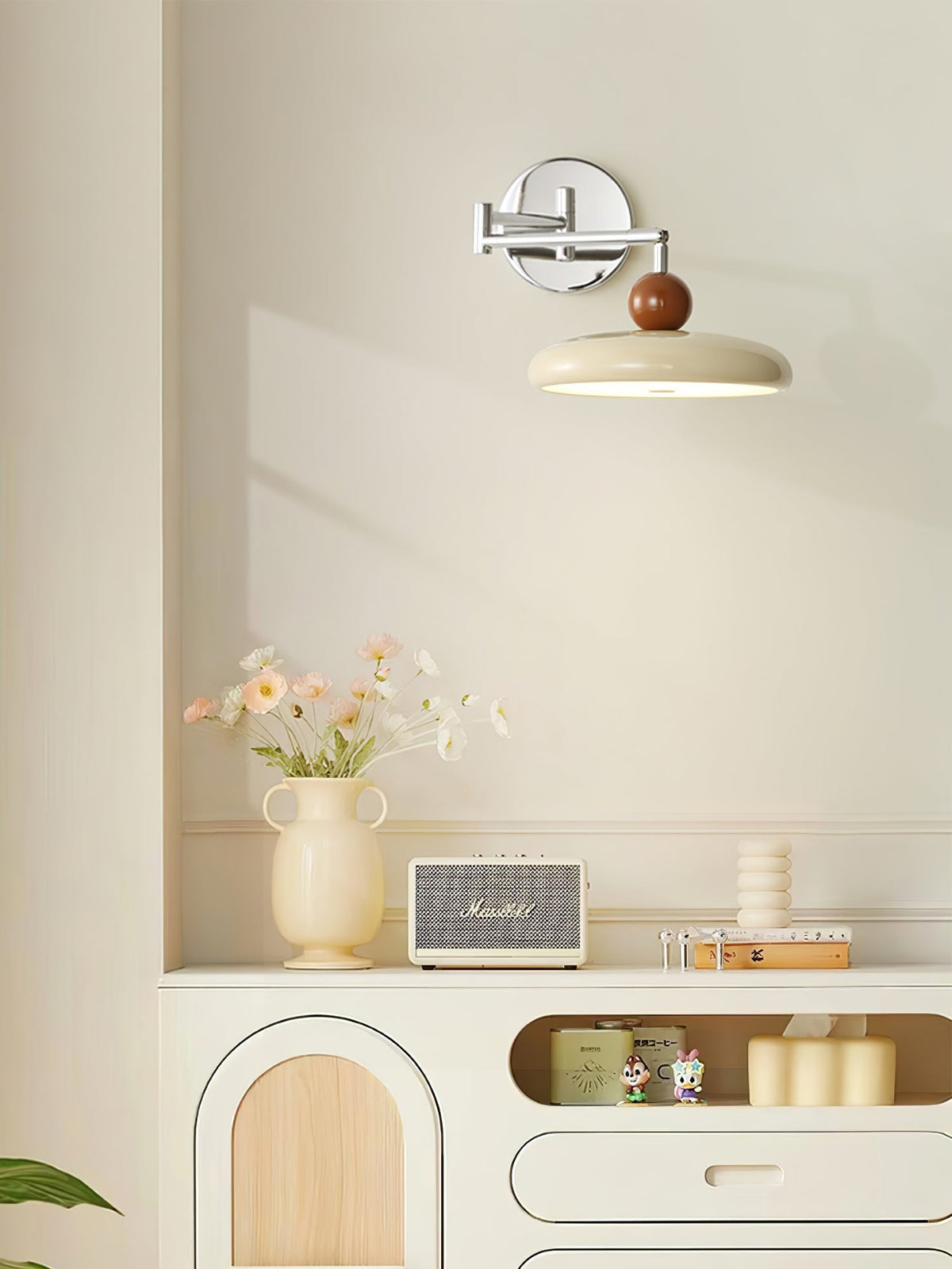 Arc Disc Swing Wall Light