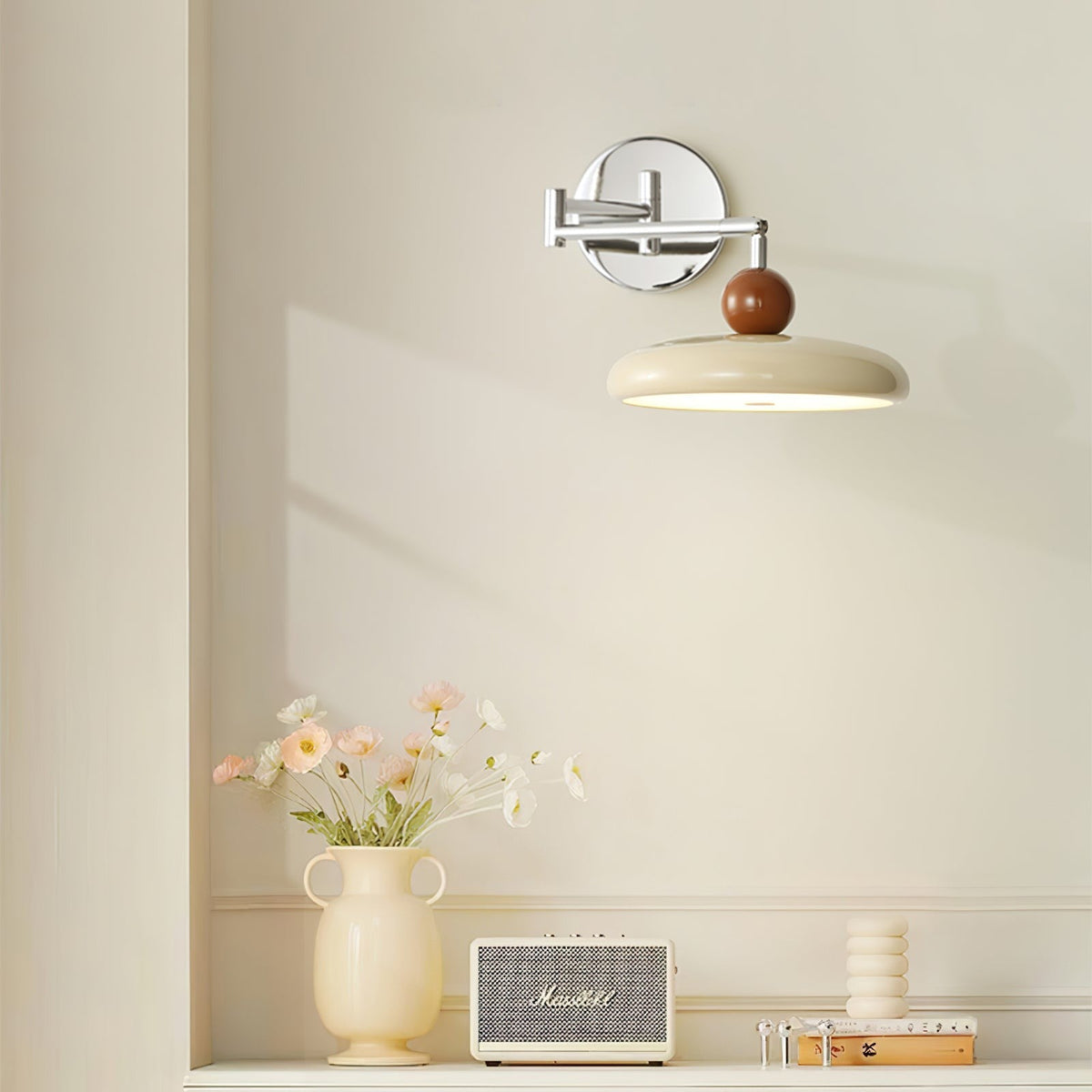 Arc Disc Swing Wall Light