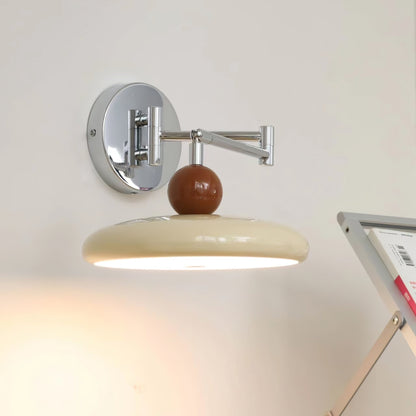 Arc Disc Swing Wall Light