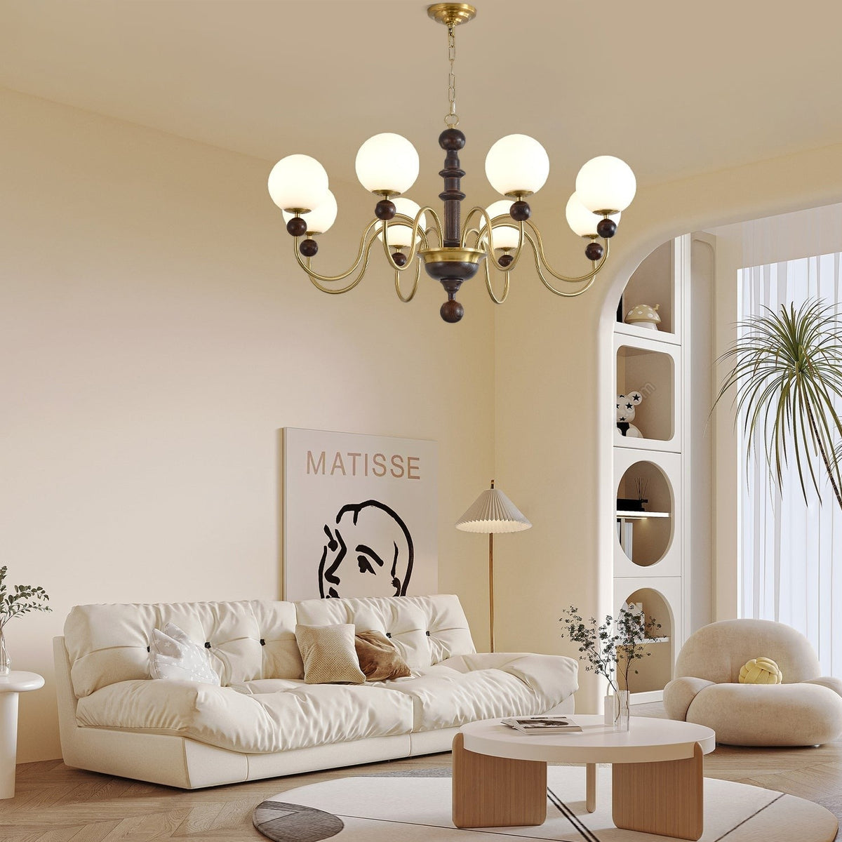 Arcwood Globe Chandelier