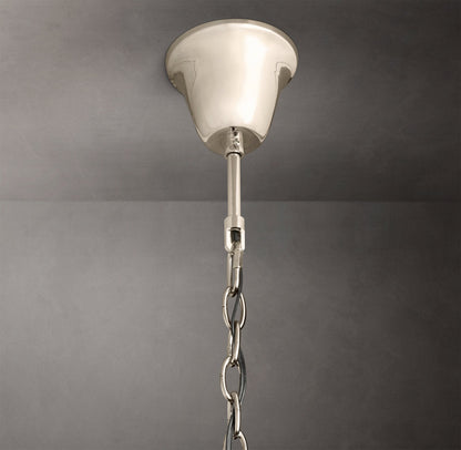 Art Deco Crystal Ring Crown Chandelier