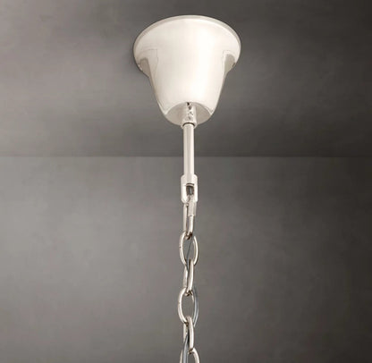 Art Deco Crystal Ring Crown Chandelier
