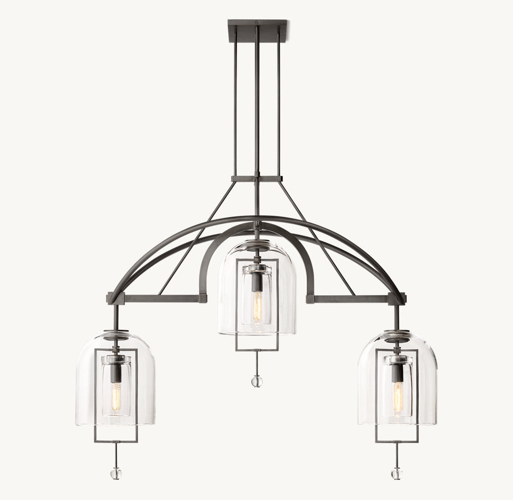 Artisan Glass Balance Chandelier