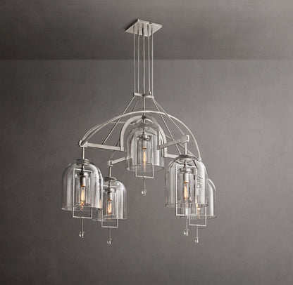 Artisan Glass Balance Chandelier
