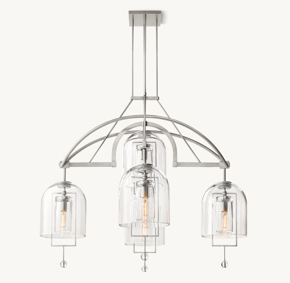 Artisan Glass Balance Chandelier