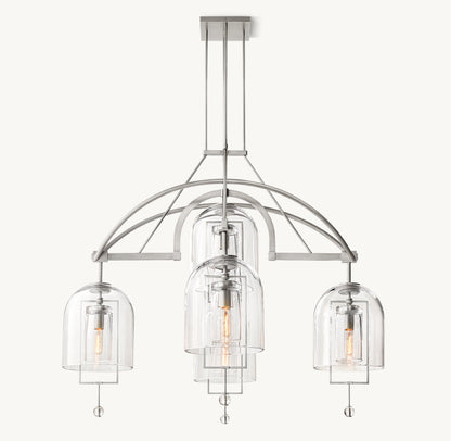 Artisan Glass Balance Chandelier