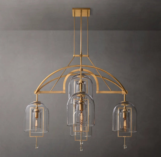 Artisan Glass Balance Chandelier