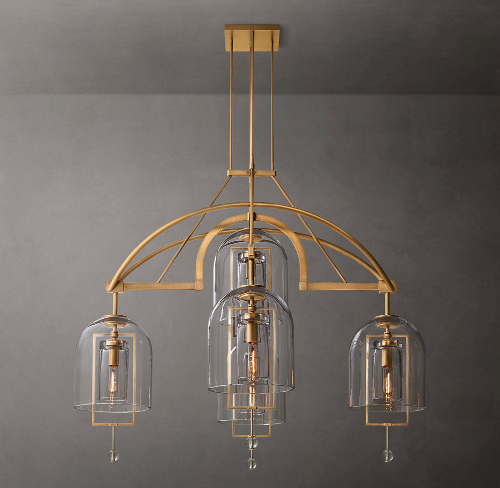 Artisan Glass Balance Chandelier