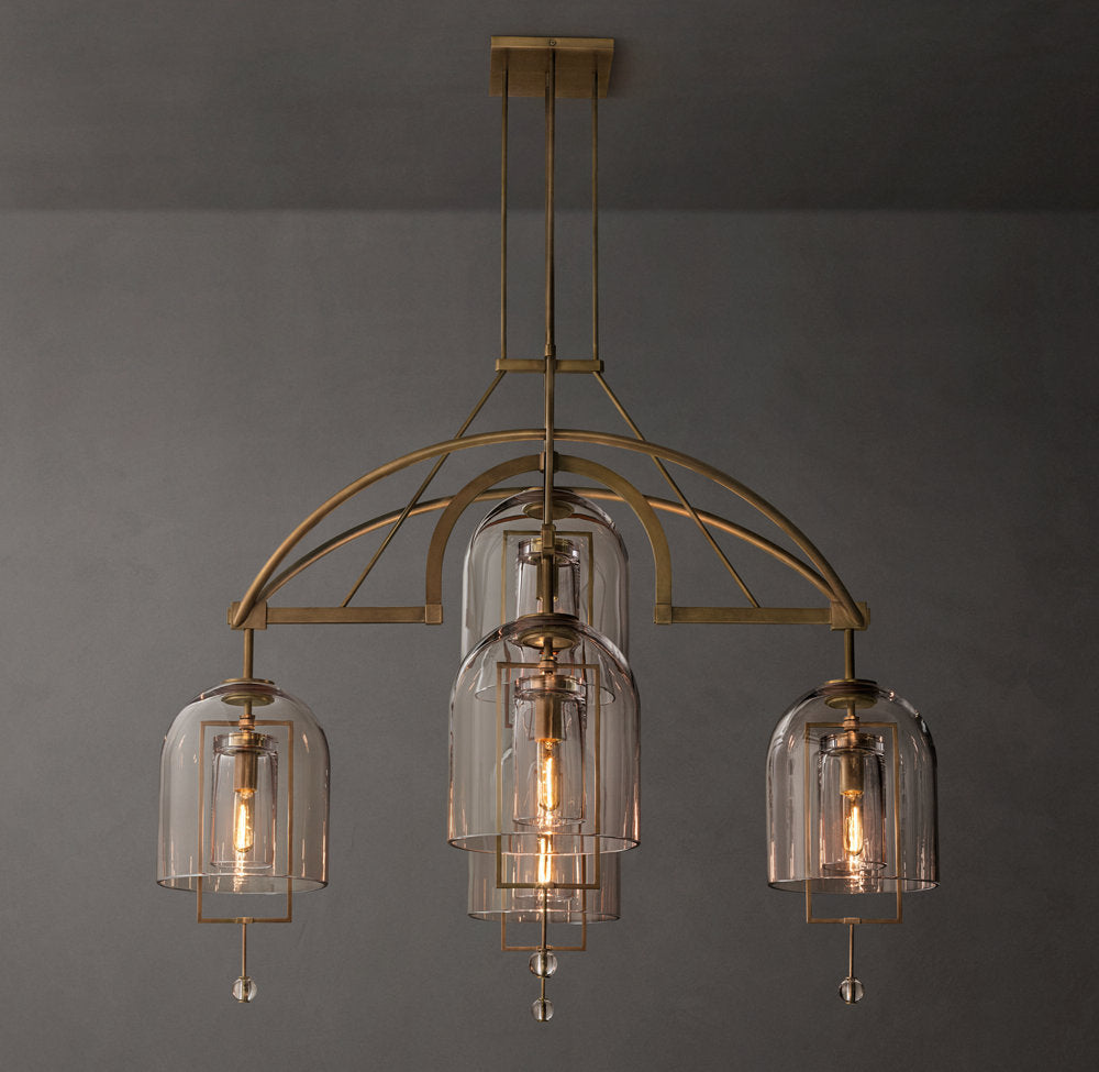 Artisan Glass Balance Chandelier