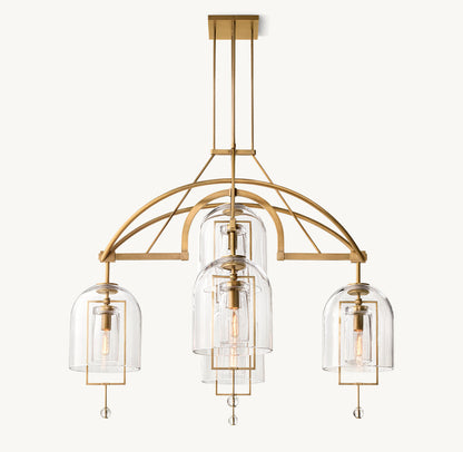 Artisan Glass Balance Chandelier