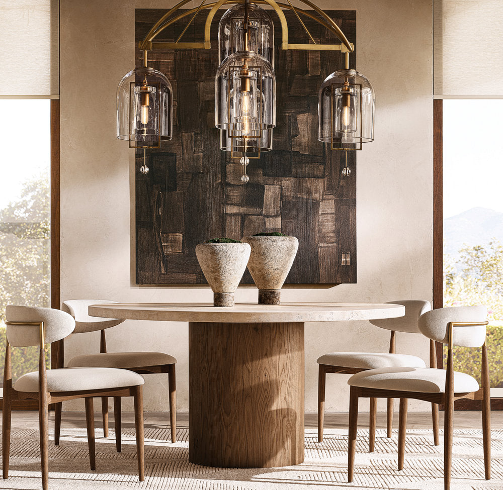 Artisan Glass Balance Chandelier