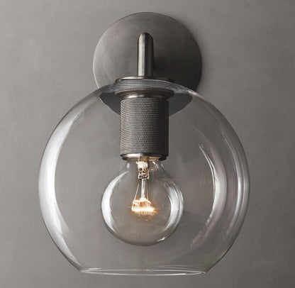 Artisan Globe Utility Sconce