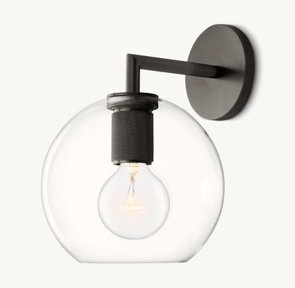 Artisan Globe Utility Sconce