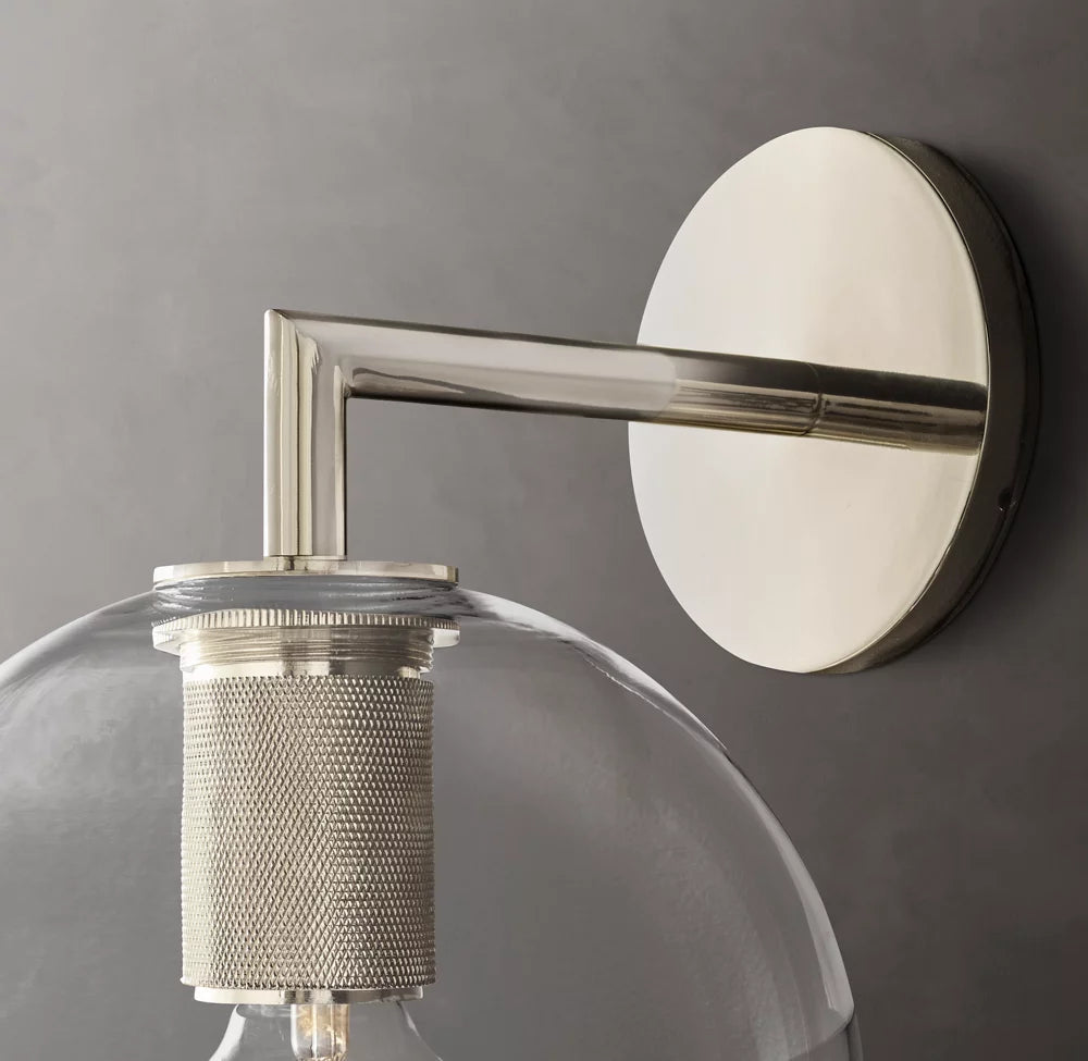 Artisan Globe Utility Sconce