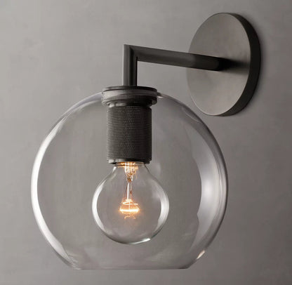 Artisan Globe Utility Sconce