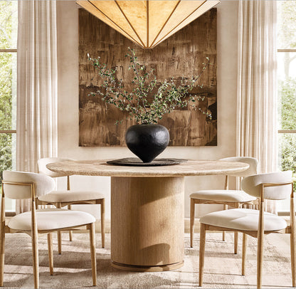 Aurelia Alabaster Drum Chandelier
