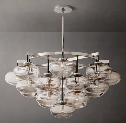 Aurelia Blown Glass Globe Chandelier