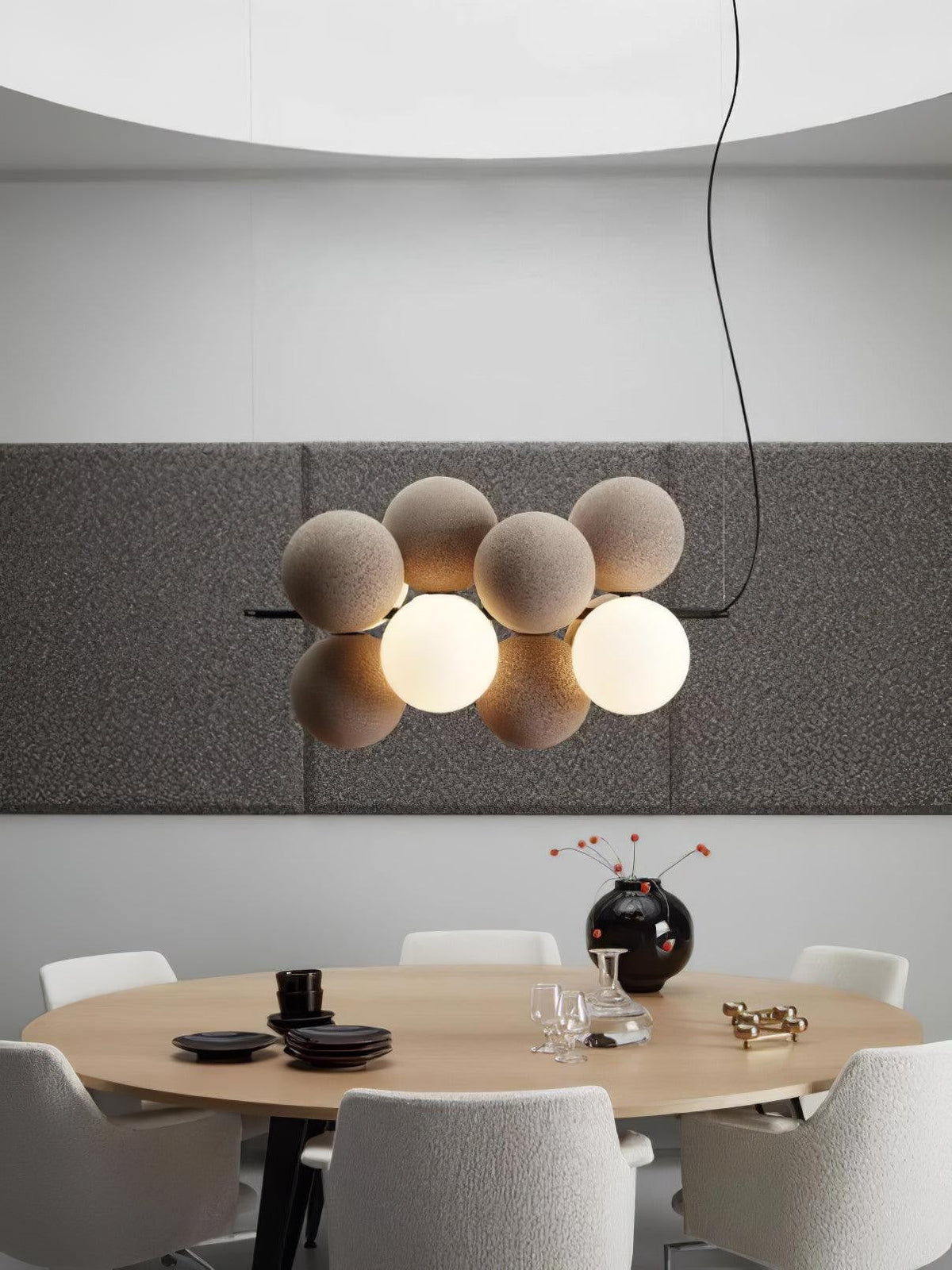 Aurelia Bubble Cluster Pendant