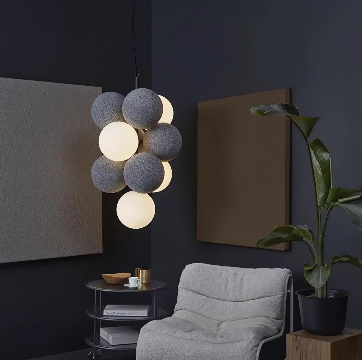 Aurelia Bubble Cluster Pendant