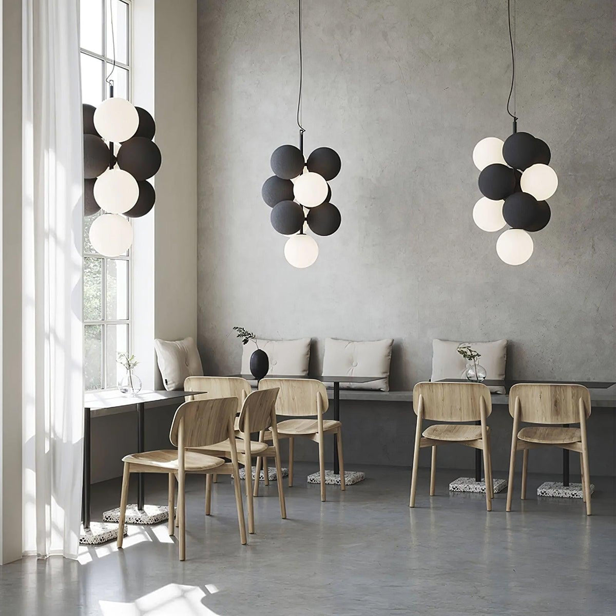Aurelia Bubble Cluster Pendant