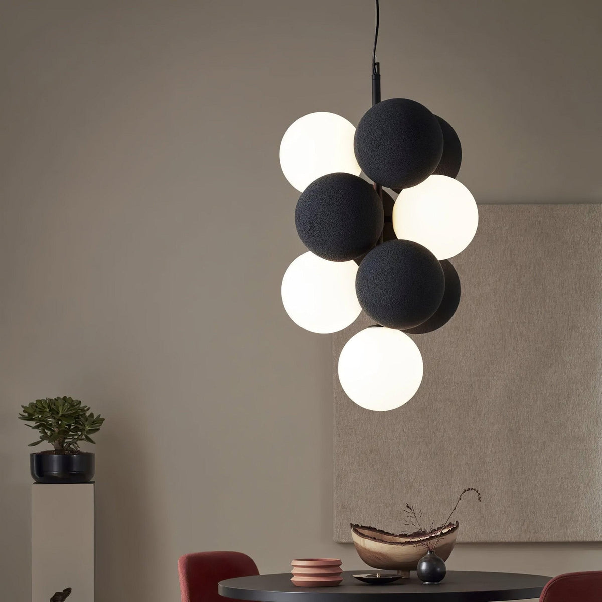 Aurelia Bubble Cluster Pendant