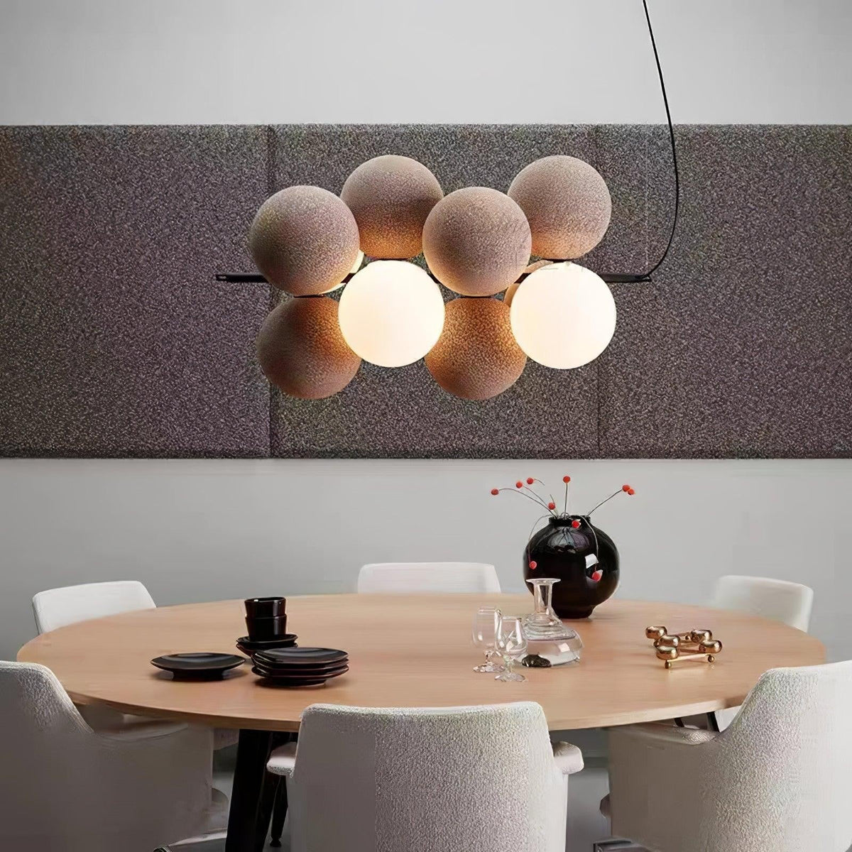 Aurelia Bubble Cluster Pendant
