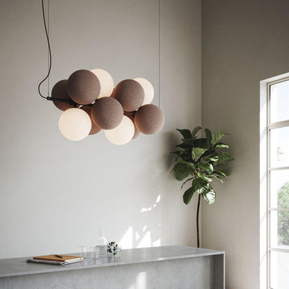 Aurelia Bubble Cluster Pendant