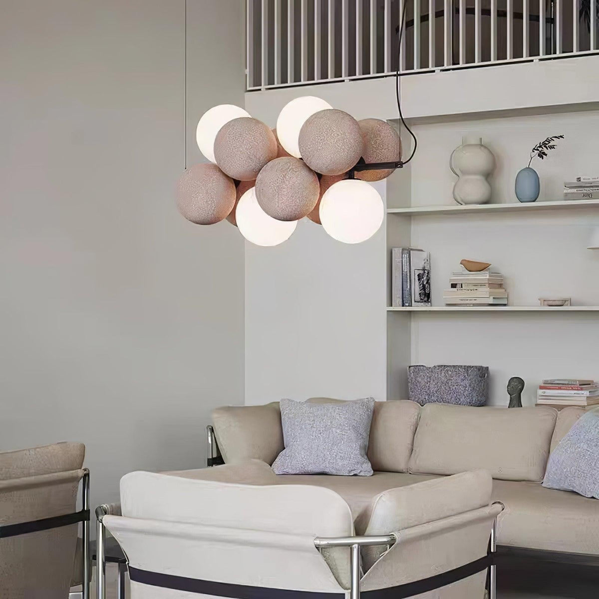 Aurelia Bubble Cluster Pendant