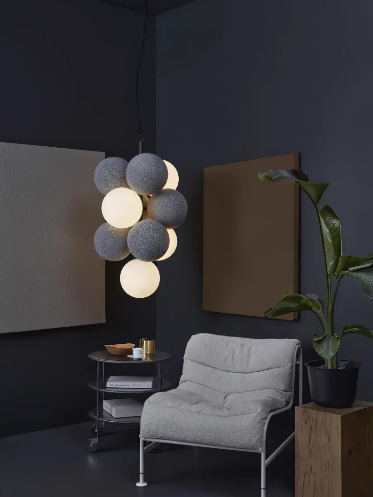 Aurelia Bubble Cluster Pendant