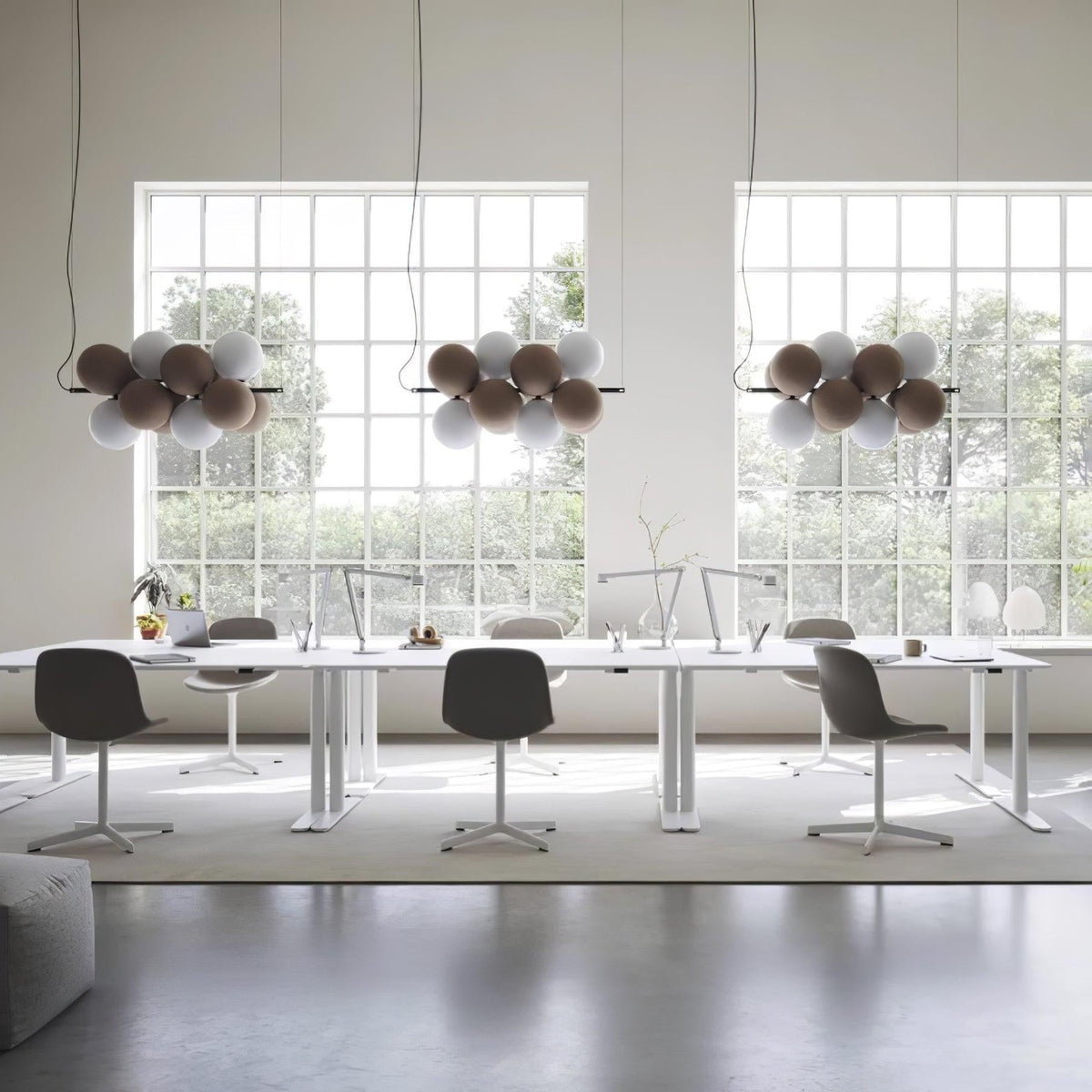 Aurelia Bubble Cluster Pendant
