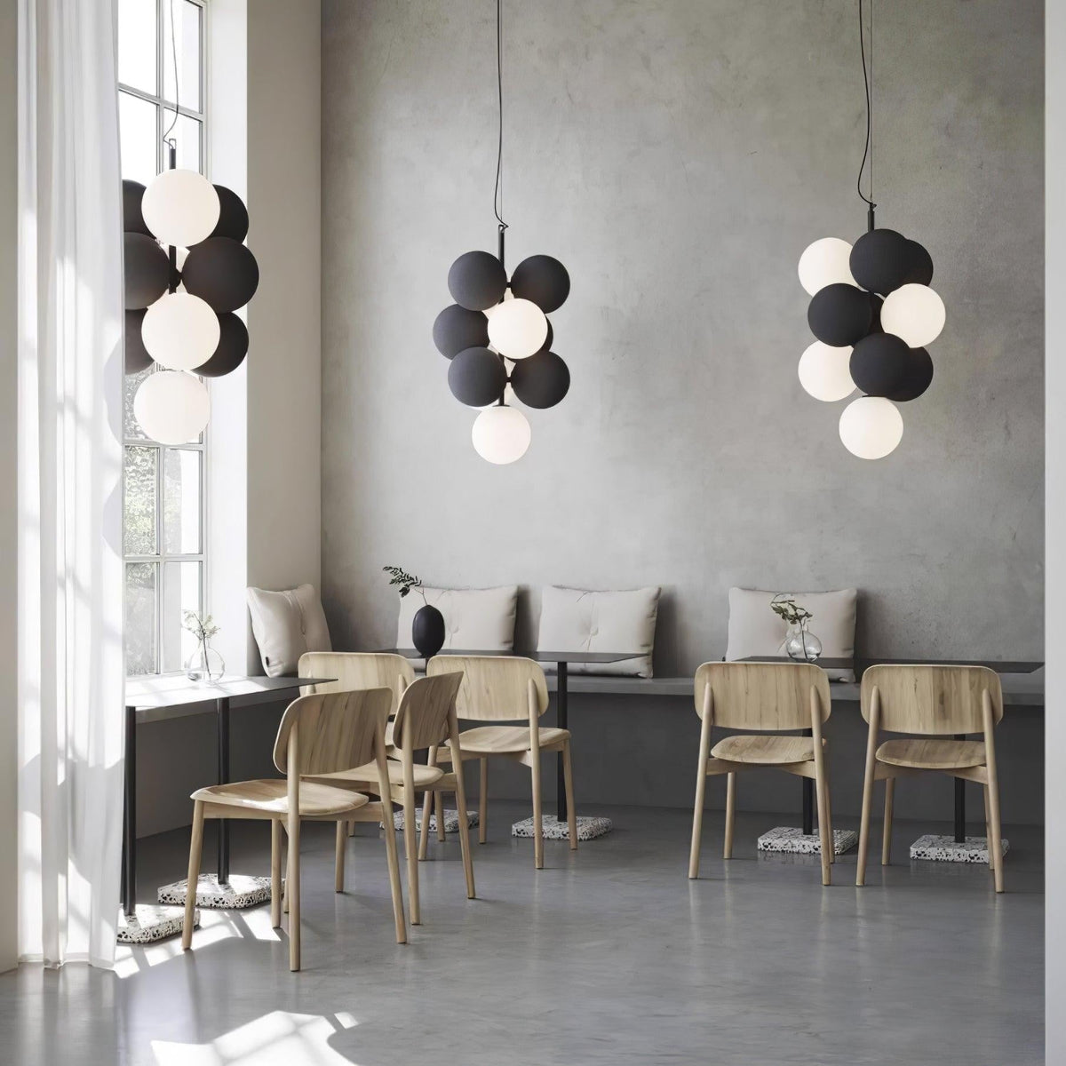 Aurelia Bubble Cluster Pendant
