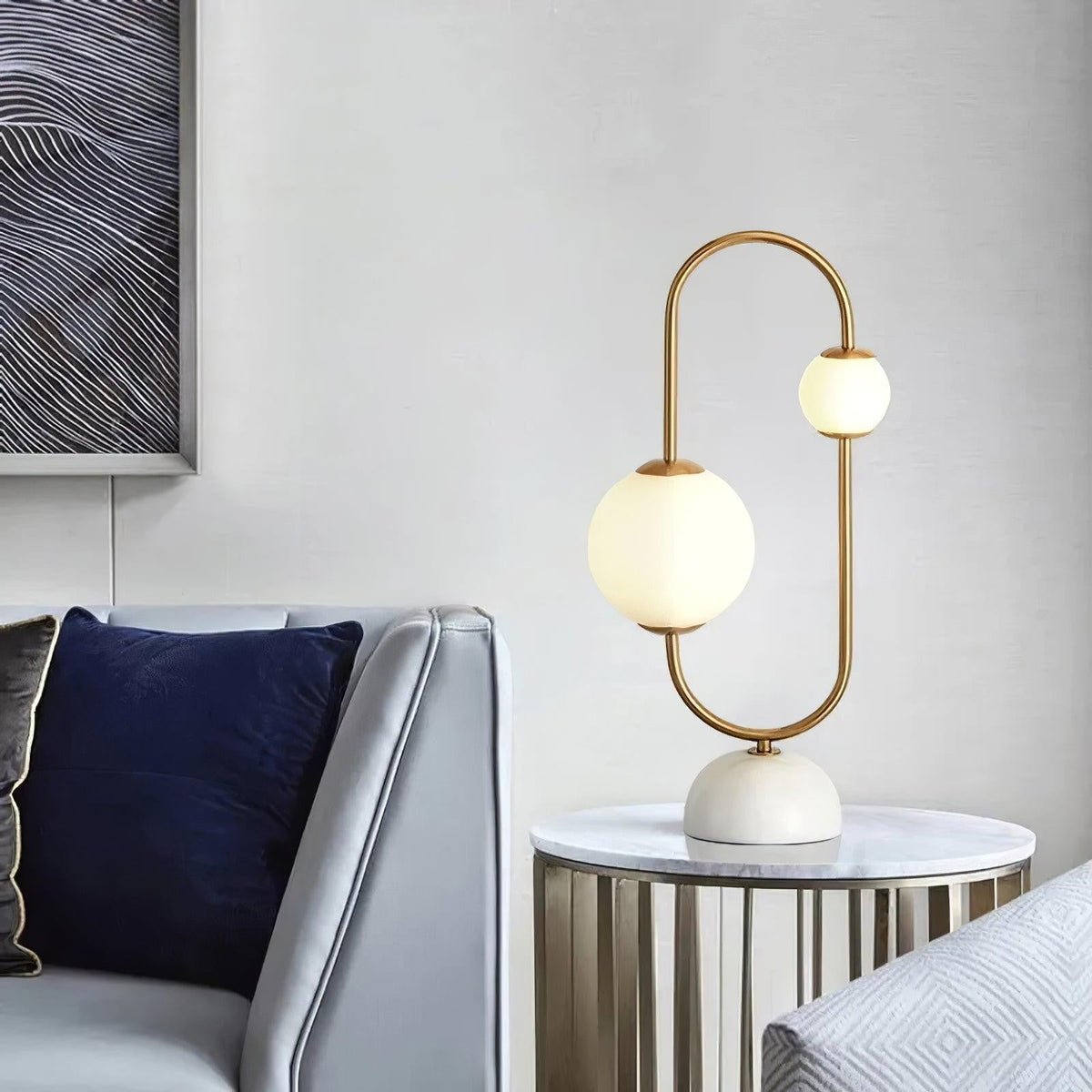 Aurielle Marble Accent Table Lamp