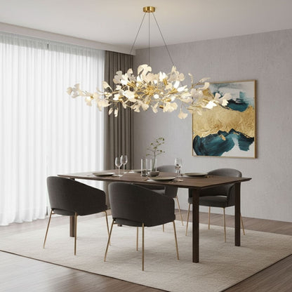 Aurora Ginkgo Leaf Chandelier