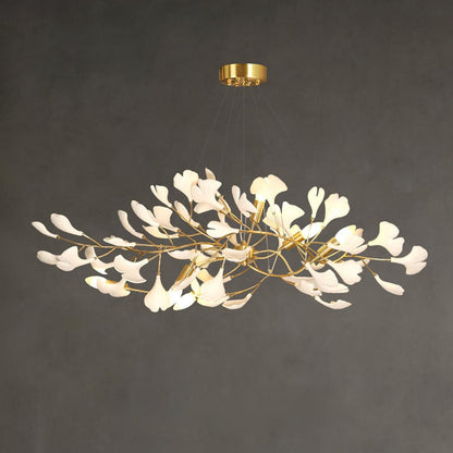 Aurora Ginkgo Leaf Chandelier
