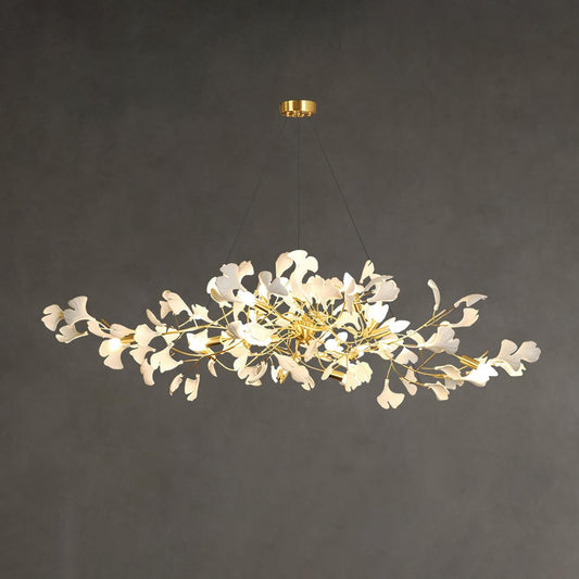 Aurora Ginkgo Leaf Chandelier